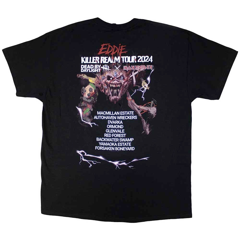 Iron Maiden - Dead By Daylight Killer Realm Heren Tshirt - Zwart
